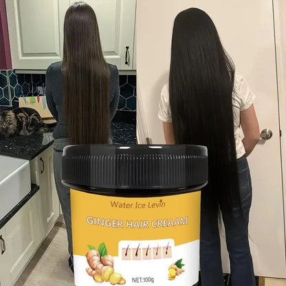 Ginger Scented Hair Mask – Moisturizing Scalp Massage for Strengthened Hair