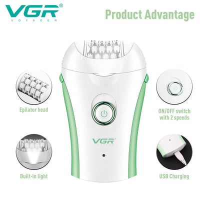 Rechargeable Electric Epilator