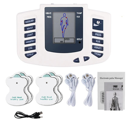 Electrostimulator Physiotherapy TENS EMS Massager with 12 Modes for Body