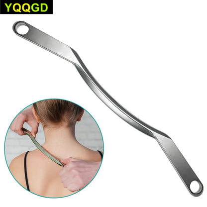 Gua Sha Stainless Steel Tool – M-Shaped Design for Versatile Massage