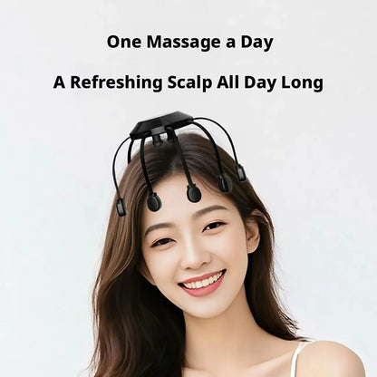 Intelligent Automatic Head Massager For Pressure Relief And Relaxation