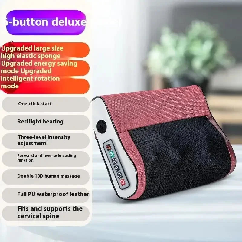 Multifunctional Neck and Shoulder Massager with Adjustable Heat