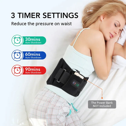 Electric Heating Lower Back Massager Belt – Heat Therapy