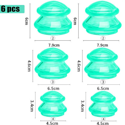 Silicone Massage Cups – Deep Tissue Relaxation Therapy