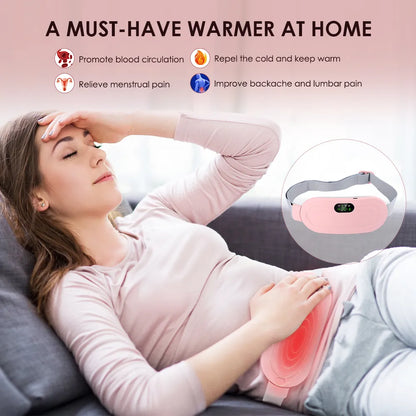 Heated Abdominal Massage Belt