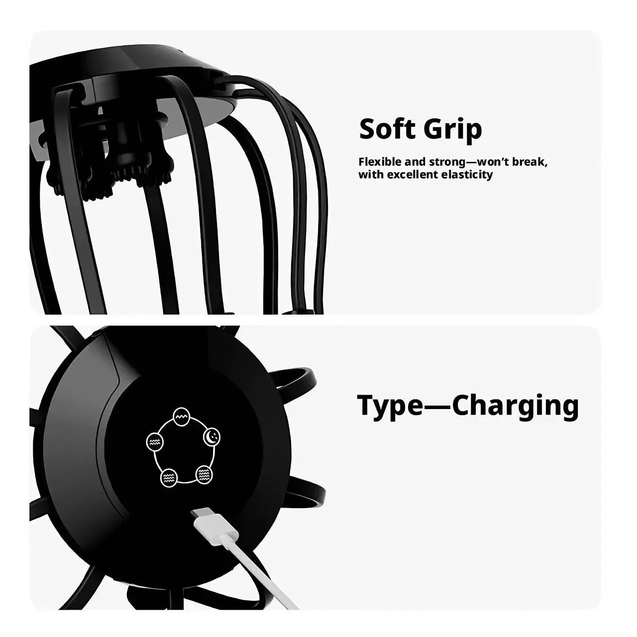 Head Massage Device With Intelligent Auto Massage For Head Pressure Relief