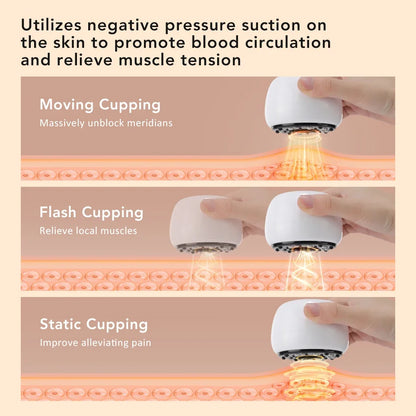 Hailicare 9 Levels Cupping Massager – Red Light Therapy