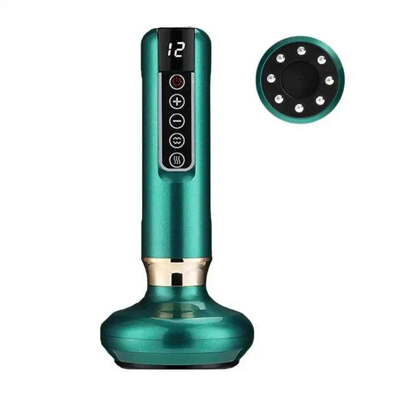 12-Level Adjustable Electric Cupping Massager for Body Slimming, Anti Cellulite