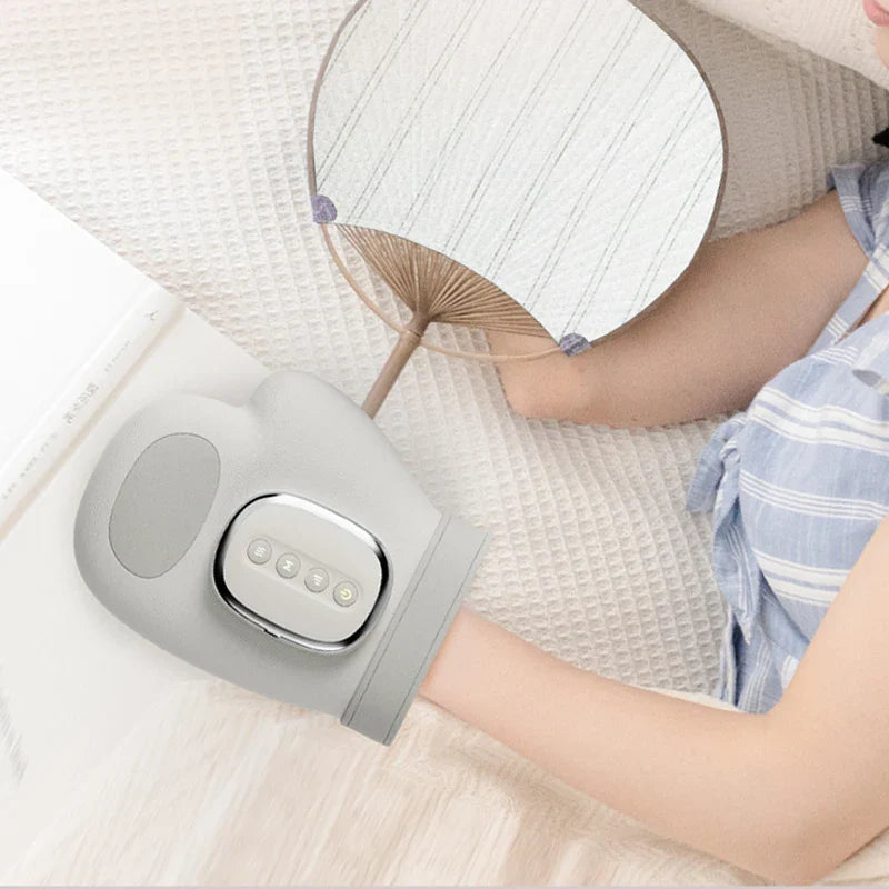 Hand Massager With Airbag Compression For Finger, Wrist, Palm, Vibration Glove