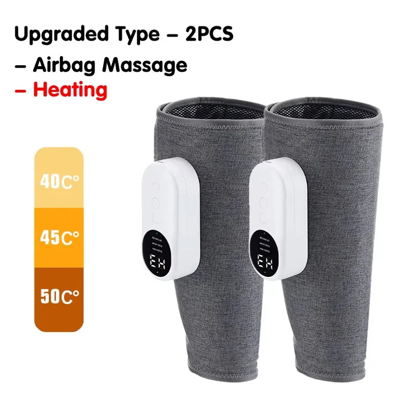 360° Airbag Leg Calf Massager with 3 Modes, Wireless, Foot and Calf Relaxation