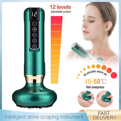 Electric Cupping Massage Device Vacuum Cup Infrared Therapy