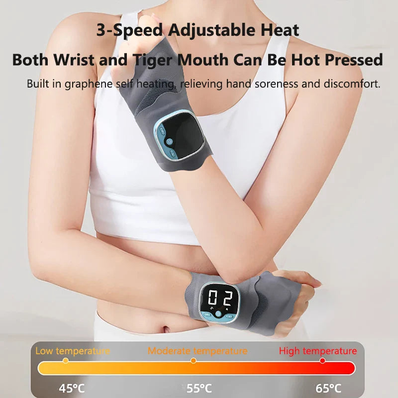 Electric Wrist Massager – Five Modes With Heat Massage