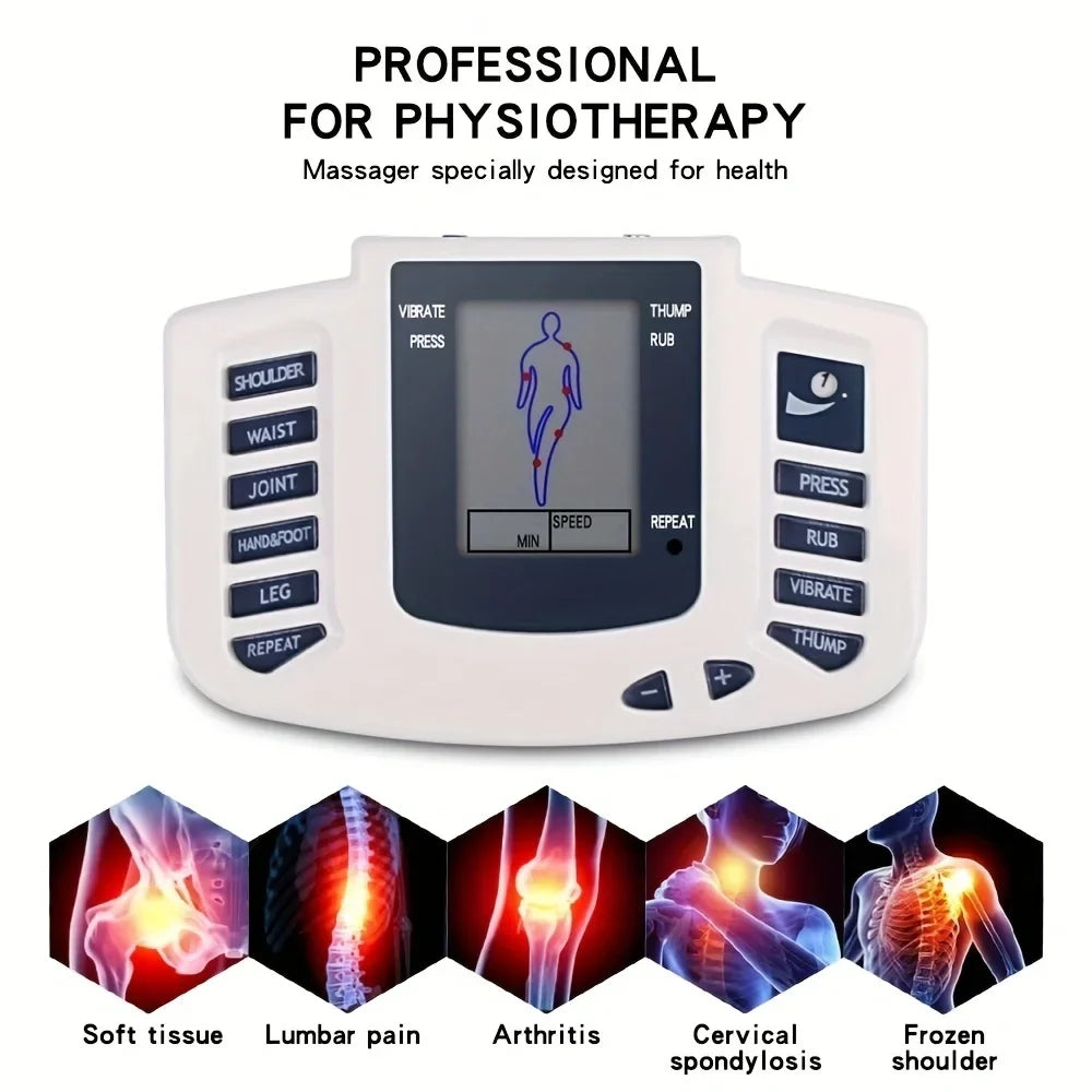 Electronic Pulse Massager EMS Tens Muscle Stimulator