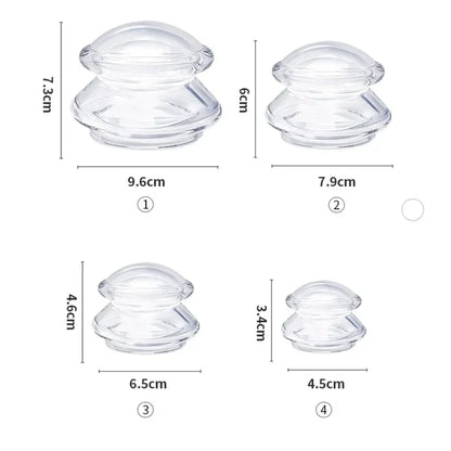 Silicone Massage Cups – Deep Tissue Relaxation Therapy