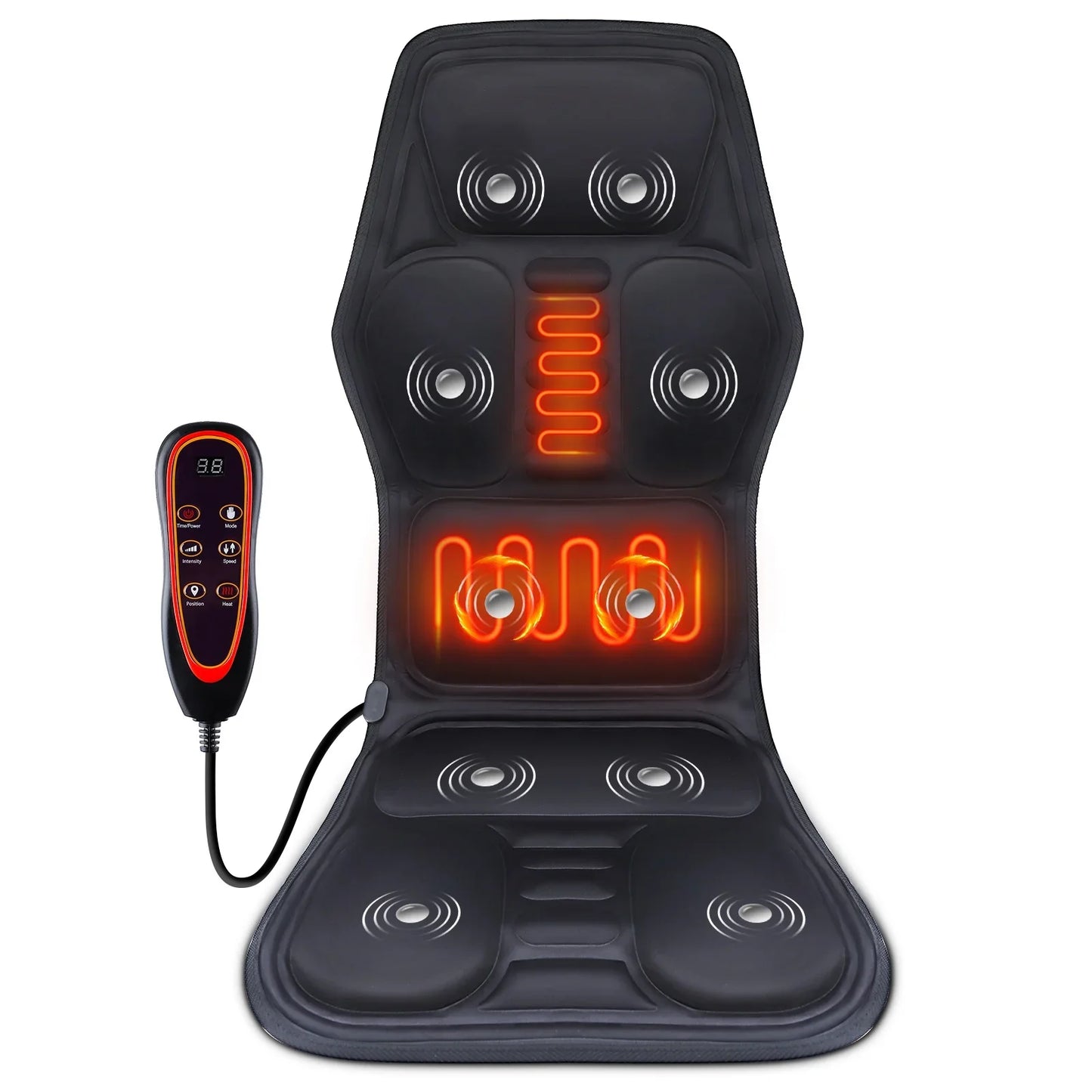 LT-536 Carseat Massage Cushion – Soothing Heat Therapy