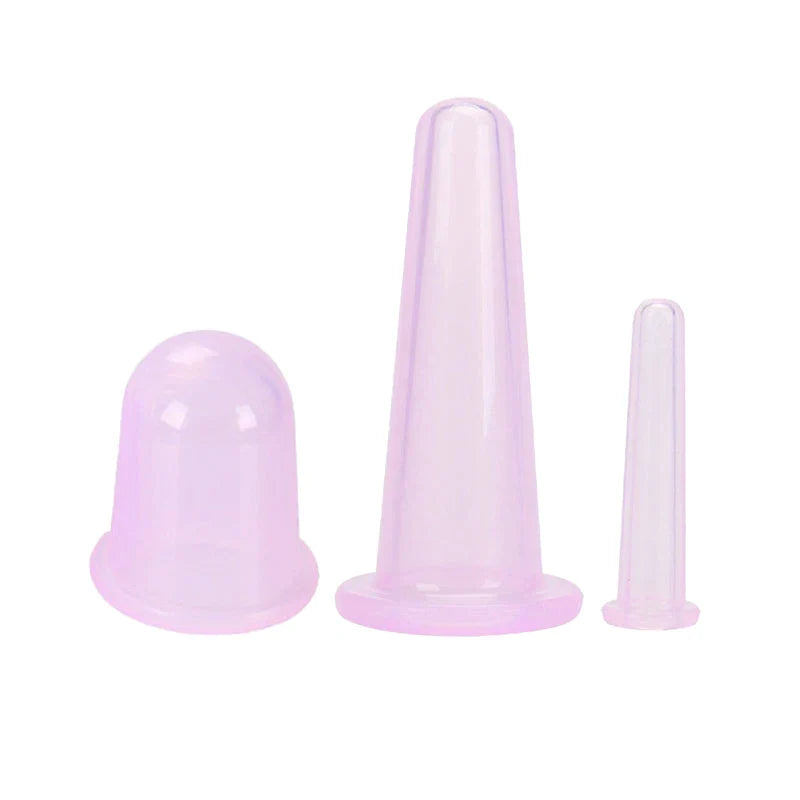 Silicone Facial Massage Cupping Set – Anti Cellulite
