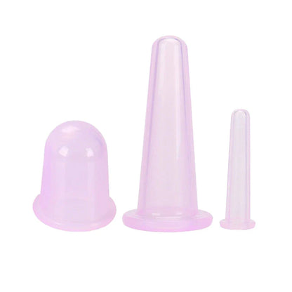 Silicone Facial Massage Cupping Set – Anti Cellulite