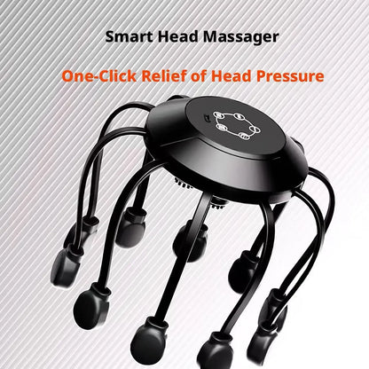 Intelligent Automatic Head Massager For Pressure Relief And Relaxation