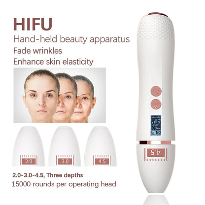 7D Ultrasonic Handheld Face Lifting Massager For Anti Aging And Skin Tightening