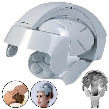 Electric Head Massager With Vibration Acupuncture Point