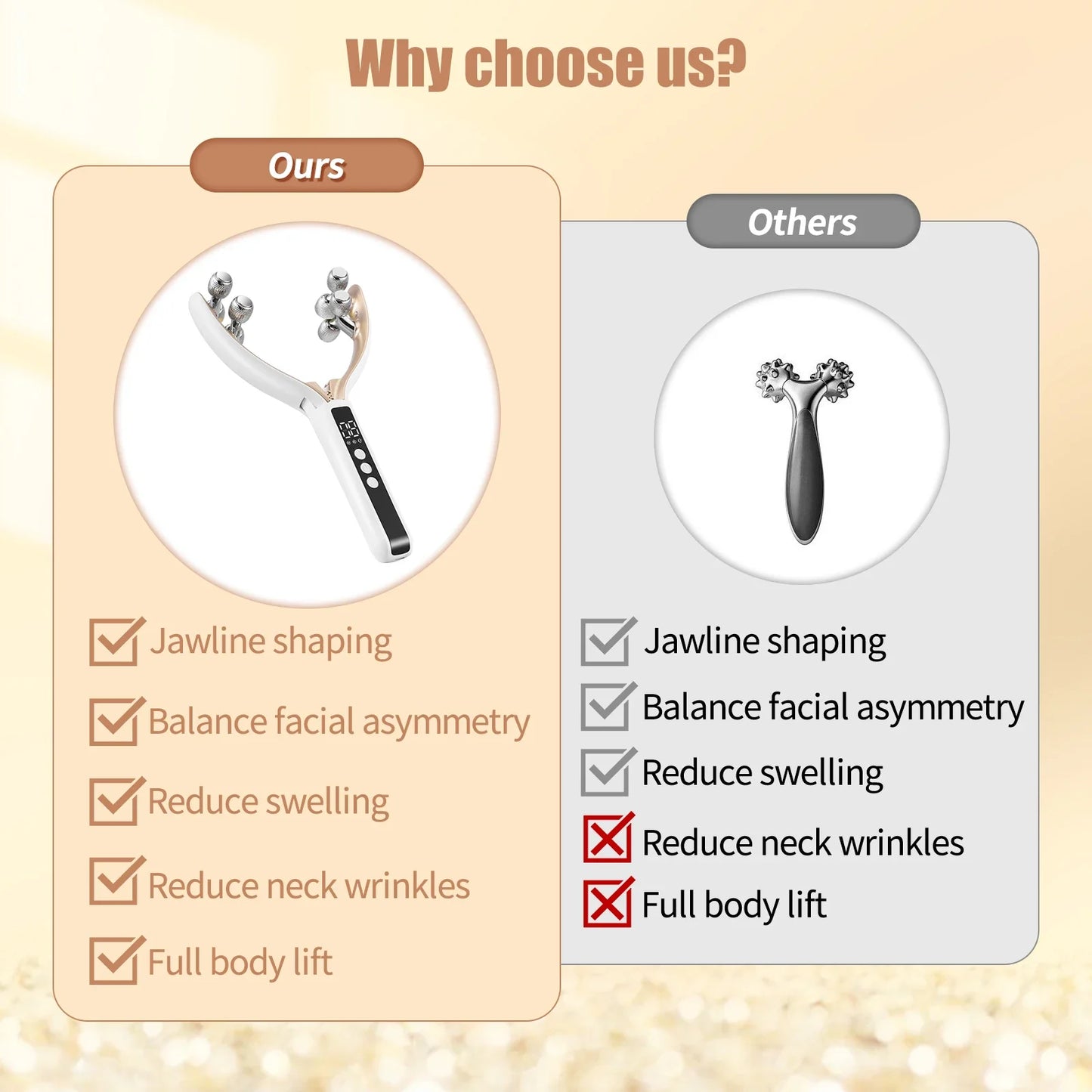 Beauty Face Massager V Face Lifting Double Chin Remover