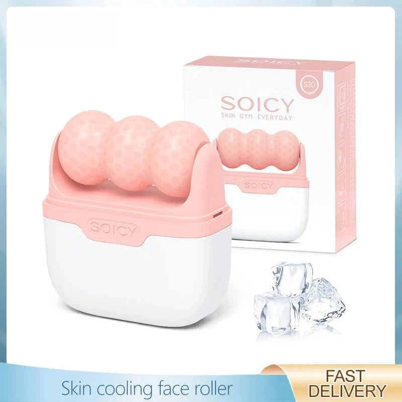 Ice Cold Facial Massager Roller Anti Wrinkle Lifting