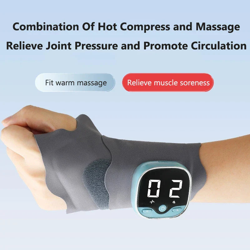 Electric Wrist Massager – Five Modes With Heat Massage