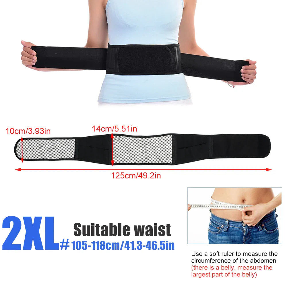 Tourmaline Self-Heating Back Belt