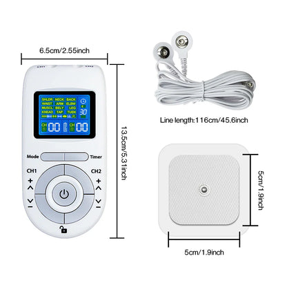 Tens Muscle Stimulator 12 Mode EMS – Body Massage Therapy