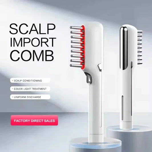 Electric Massage Comb LED Red Light Therapy