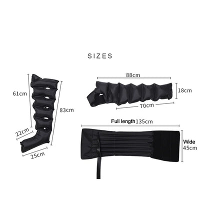 6 Airbag Leg Massager – Separate Accessory Without Host