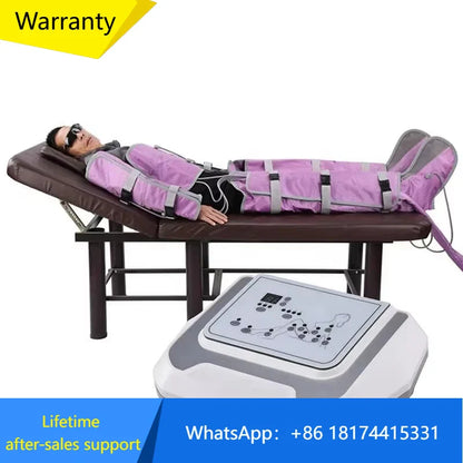 Purple Pressotherapy Lymphatic Massage Device With Air Bags