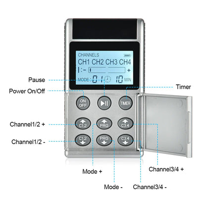 15 Modes EMS Electric Muscle Stimulator – Full Body Massager