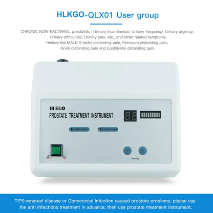 Prostate Massager Infrared Heat Therapy Urinary Frequency