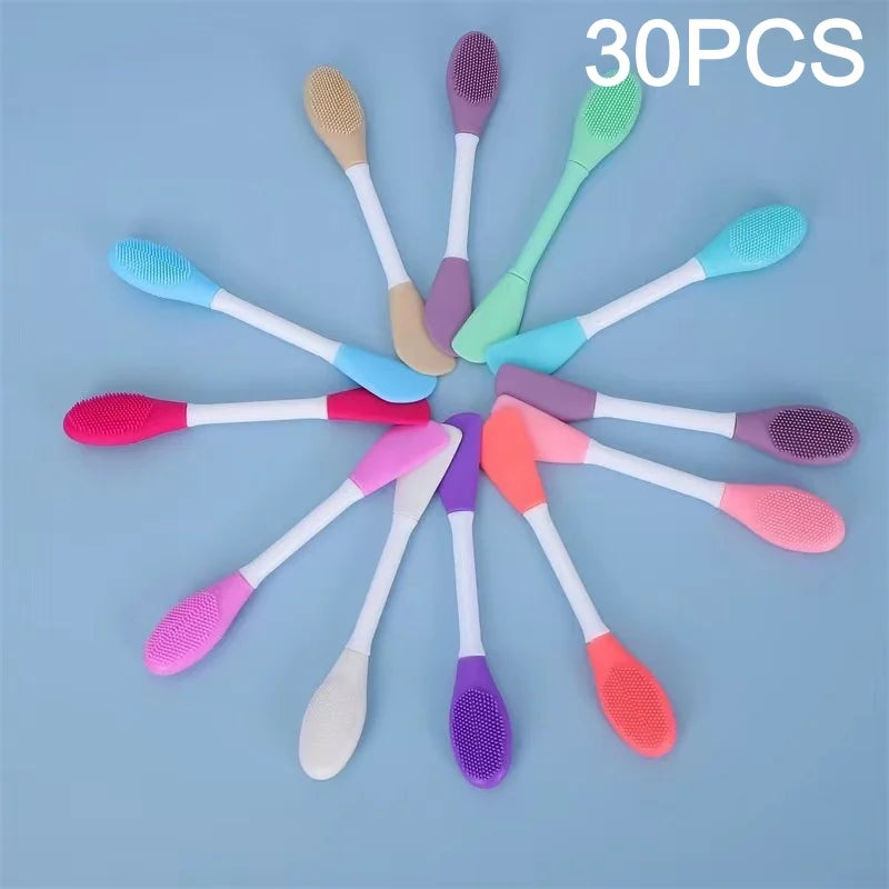 Silicone Facial Cleansing Brush Set 30pk