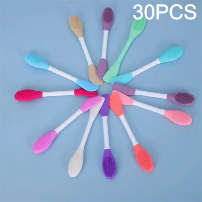 Silicone Facial Cleansing Brush Set 30pk