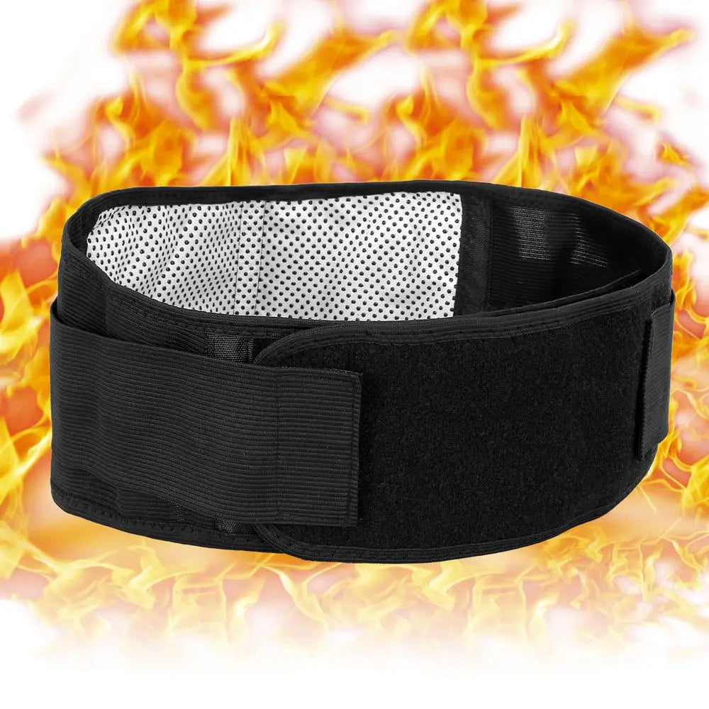 Magnetic Self-Heating Back Support Belt