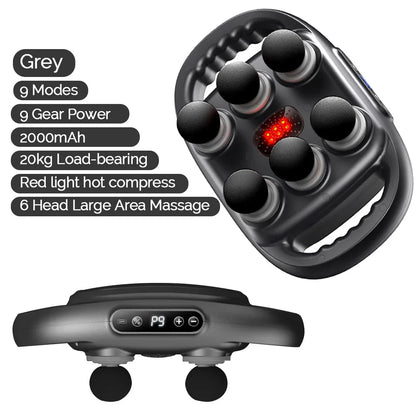 Wireless Fascia Gun with High Frequency Vibration, Deep Tissue Massage