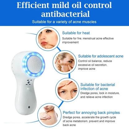 Vilnason Red Blue Light Therapy Massager - Facial Lifting