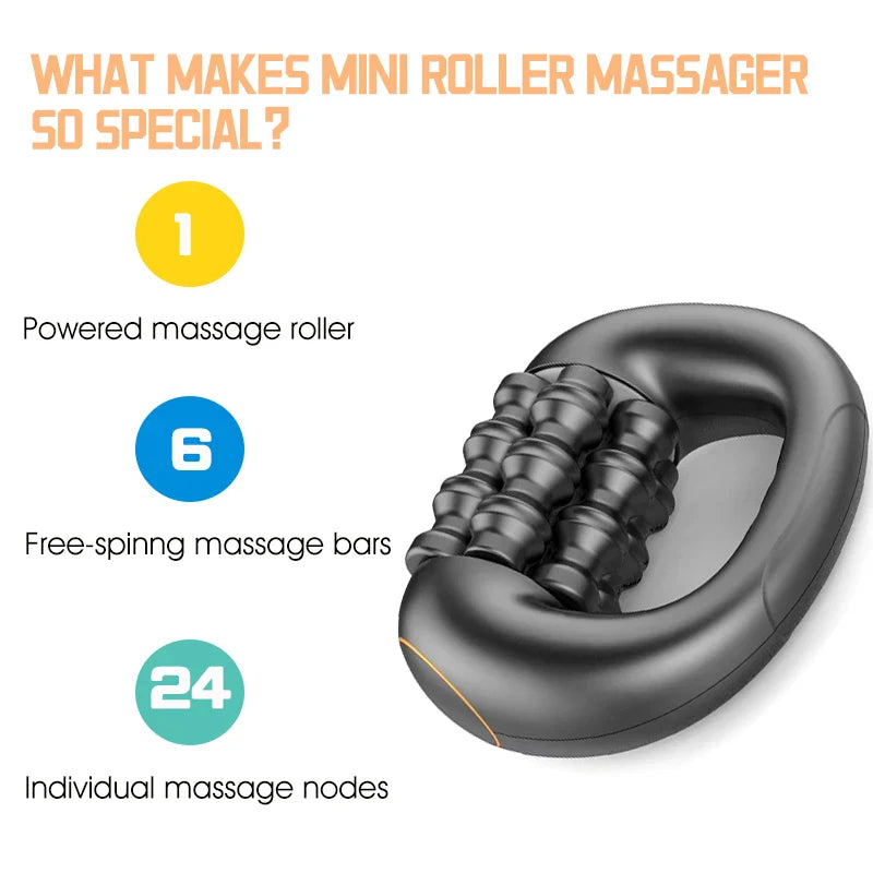 Rechargeable Massage Roller Gun – Deep Tissue Relief