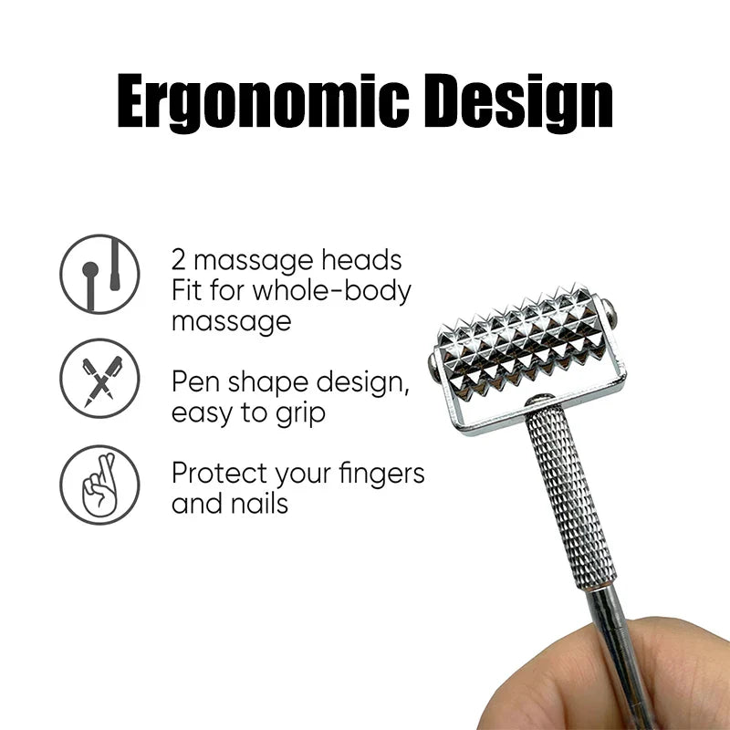 Brass Auriculotherapy Retractable Acupuncture Ear Probe Massager