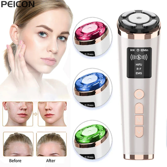 HIFU Face Lifting Massager for Skin Rejuvenation and Anti