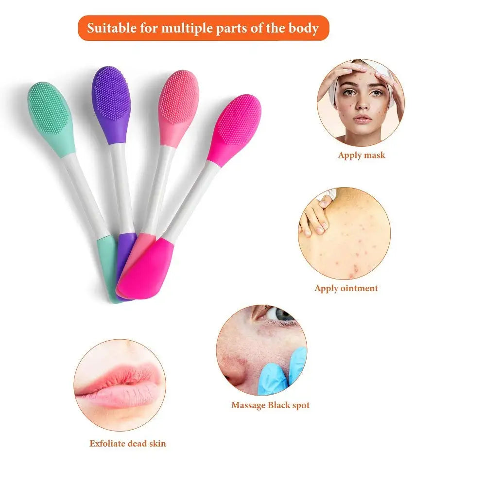 Silicone Facial Cleansing Brush Set 30pk