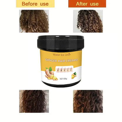 Ginger Scented Hair Mask – Moisturizing Scalp Massage for Strengthened Hair
