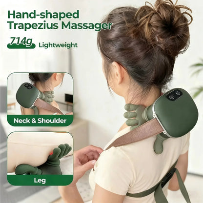Smart Massager for Neck, Shoulders, Back, Hands and Legs with Brushless Motor