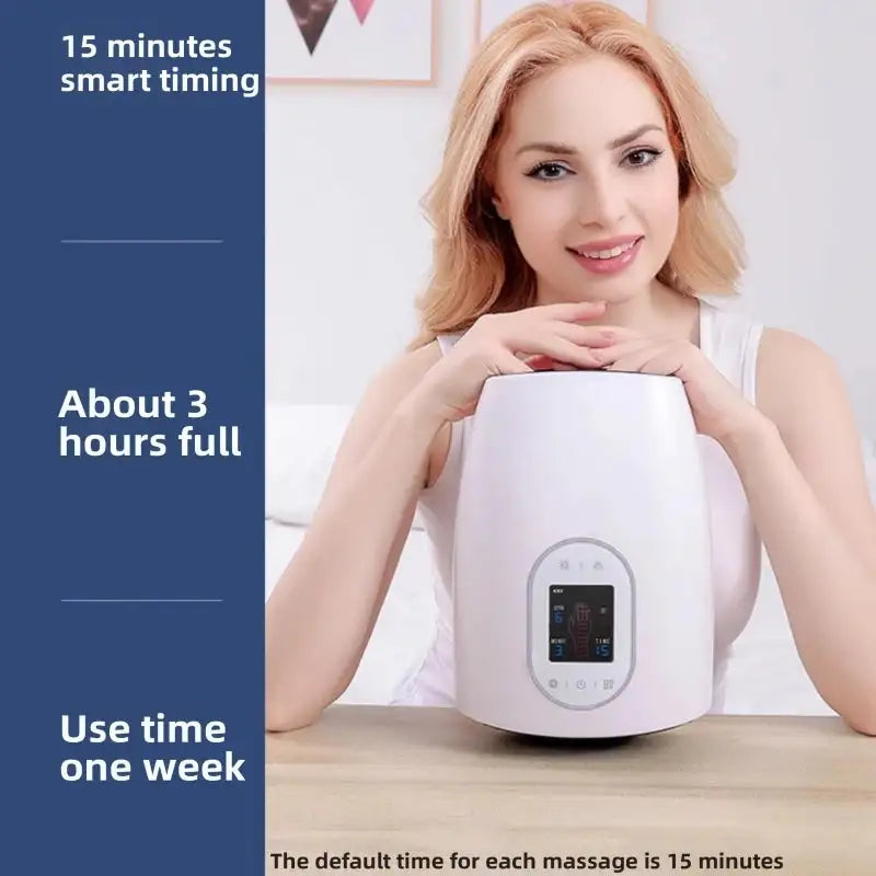 Electric Hand Massager With Airbag Hot Compress And 3 Modes