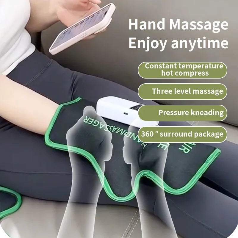 Air Compression Hand Massage Glove – Relieve Arthritis