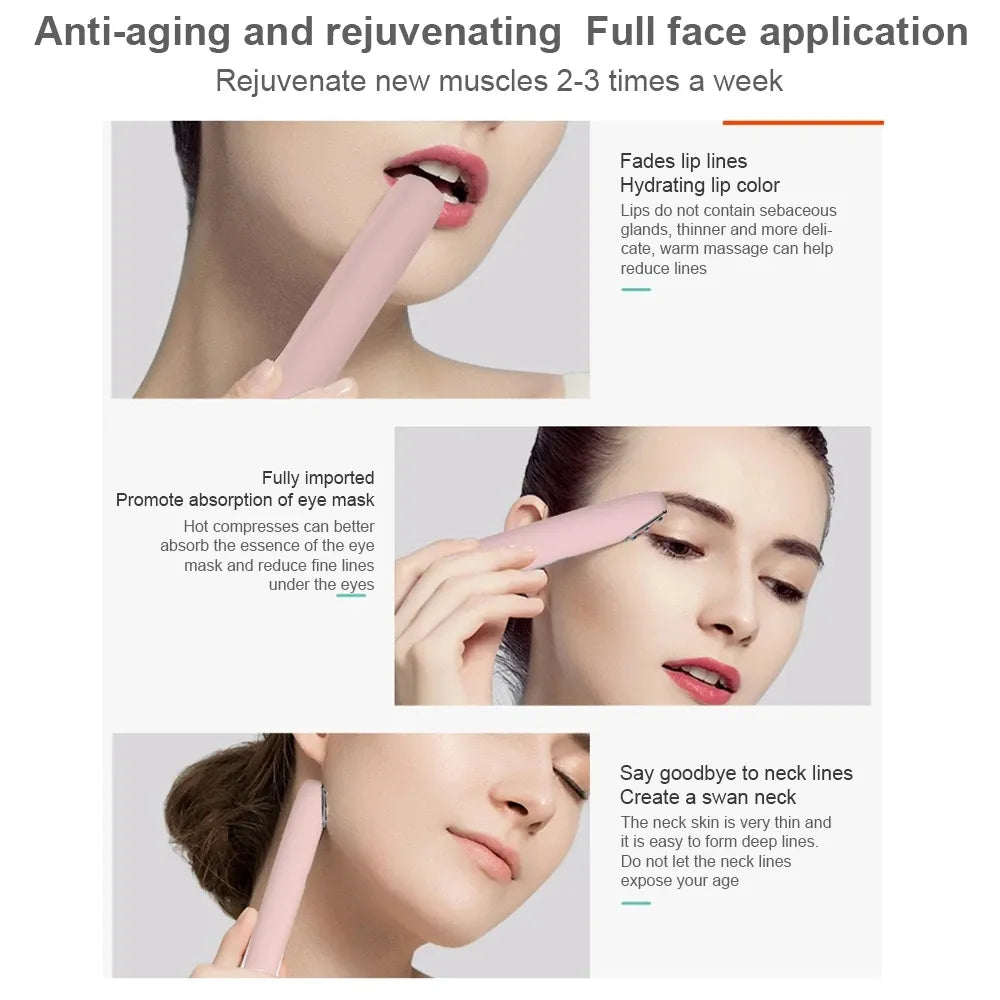 RF Eye & Face Massager Pen