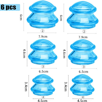 Silicone Massage Cups – Deep Tissue Relaxation Therapy