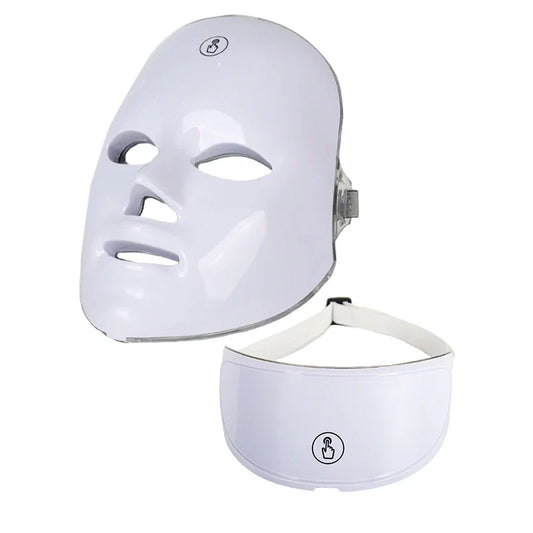 Face And Neck Beauty Machine LED Skin Care Massager